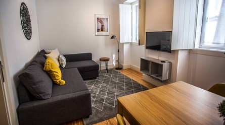 Local Accommodation Apartments Long Term T1 Portugal Lisbon Amoreiras Flats 0 Living Room Pateodasbuganvilias