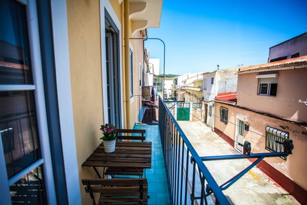 Local Accommodation Apartments Turisticos T1 Portugal Lisbon Amoreiras Flats 1 Balcony Pateodasbuganvilias