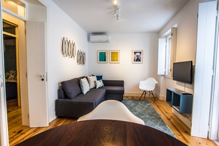 Rental Apartments Long Term T2 Portugal Lisbon Amoreiras Flats 2 Visiting Room Pateodasbuganvilias